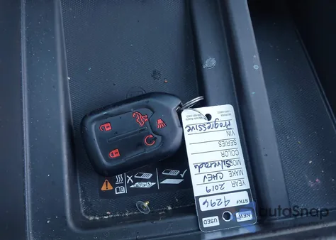 2019 Chevrolet Silverado 1500 High Country из США, поврежденный, VIN 1GCUYHED5KZ231124